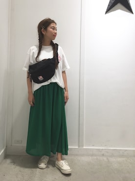 あすぽんさん（レディース・154cm）の夏コーディネート