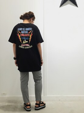 あすぽんさん（レディース・154cm）の夏コーディネート