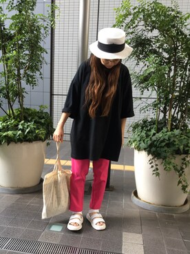 あすぽんさん（レディース・153cm）の夏コーディネート