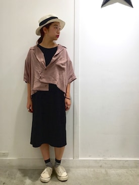 あすぽんさん（レディース・153cm）の夏コーディネート