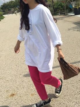 あすぽんさん（レディース・153cm）の秋コーディネート