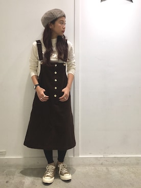 あすぽんさん（レディース・153cm）の秋コーディネート