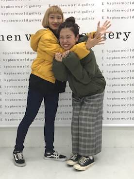「ちょこび」｜「アイテム（ブルゾン）」を使った、あすぽんさん（レディース・153cm）の秋コーディネート