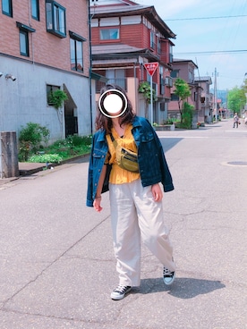 memeさん（レディース・156cm）の春コーディネート