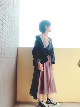 memeさん（レディース・156cm）の秋コーディネート