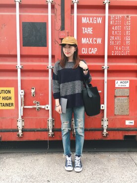 Shanazさん(レディース・155cm)の春コーディネート