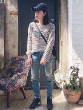 Shanazさん(レディース・155cm)の春コーディネート