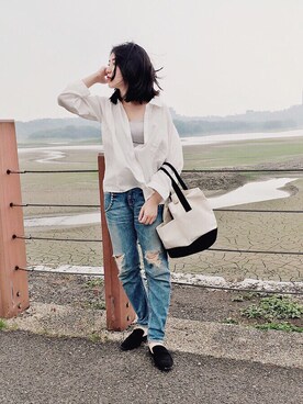 Shanazさん(レディース・155cm)の春コーディネート