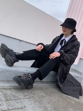 「shiyoh」｜かざまくんさん（メンズ・175cm）の春コーディネート