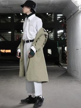 「shiyoh」｜かざまくんさん（メンズ・175cm）の春コーディネート