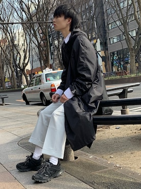 「shiyoh」｜かざまくんさん（メンズ・175cm）の春コーディネート