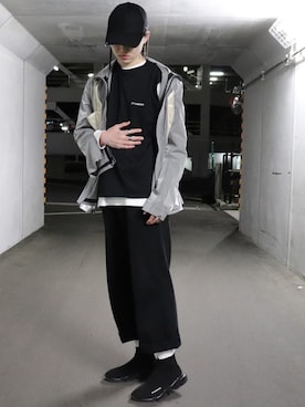 「shiyoh」｜かざまくんさん（メンズ・175cm）の春コーディネート