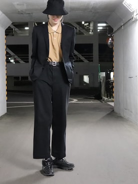 「shiyoh」｜かざまくんさん（メンズ・175cm）の春コーディネート