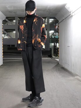 「shiyoh」｜かざまくんさん（メンズ・175cm）の春コーディネート