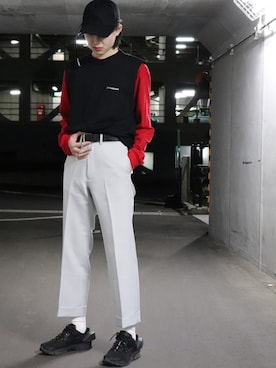 かざまくんさん（メンズ・175cm）の夏コーディネート