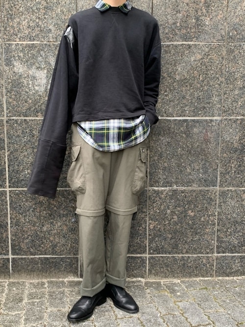 【RAF SIMONS】シンクロニシティ コットン スウェットシャツ org.jpg