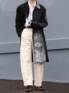 「REVENGE×STORM（リベンジストーム）のアイテム」を使った、かざまくんさん（メンズ・176cm）の春コーディネート