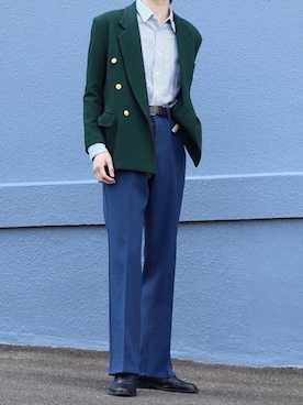 かざまくんさん（メンズ・176cm）の春コーディネート