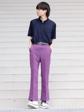 かざまくんさん（メンズ・176cm）の夏コーディネート