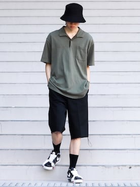 かざまくんさん（メンズ・176cm）の夏コーディネート