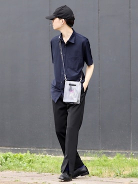 かざまくんさん（メンズ・176cm）の夏コーディネート