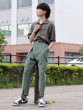 「UNIQLO（ユニクロ）の50色ソックス（消臭機能付き）（ソックス/靴下）」を使った、かざまくんさん（メンズ・176cm）の夏コーディネート