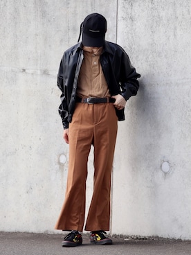 「REVENGE×STORM（リベンジストーム）のアイテム」を使った、かざまくんさん（メンズ・176cm）の秋コーディネート