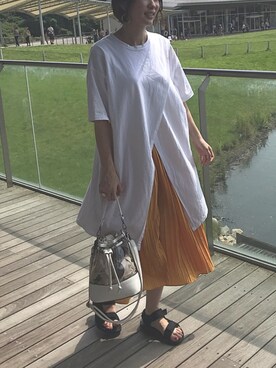 co_co_nanaさん（レディース・162cm）の夏コーディネート