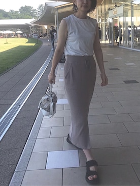 co_co_nanaさん（レディース・162cm）の夏コーディネート