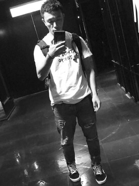 リュウ ショウキンさん（メンズ・172cm）の秋コーディネート