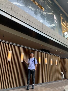 「DELICIOUS（デリシャス）のアイテム」を使った、リュウ ショウキンさん（メンズ・172cm）の秋コーディネート