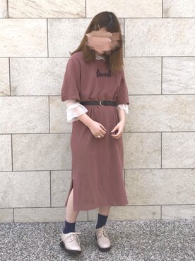 「sango（sango）のアイテム（ワンピース/ドレス）」を使った、•ᴥ•  m i mさん（レディース・156cm）の夏コーディネート