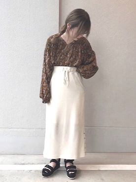 •ᴥ•  m i mさん（レディース・155cm）の夏コーディネート