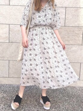 •ᴥ•  m i mさん（レディース・156cm）の夏コーディネート