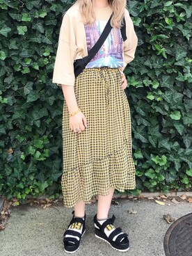 •ᴥ• m i mさん(レディース・156cm)の夏コーディネート