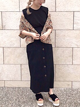 •ᴥ•  m i mさん（レディース・156cm）の夏コーディネート