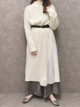 •ᴥ• m i mさん(レディース・156cm)の冬コーディネート