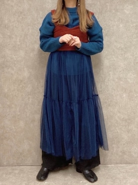 •ᴥ•  m i mさん（レディース・156cm）の冬コーディネート