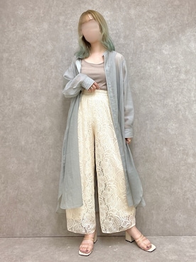 •ᴥ• m i mさん(レディース・156cm)の夏コーディネート