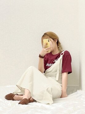 「sango（sango）のアイテム（ワンピース/ドレス）」を使った、•ᴥ•  m i mさん（レディース・156cm）の夏コーディネート