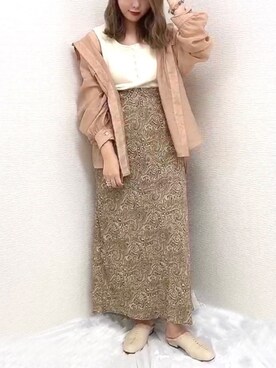 •ᴥ•  m i mさん（レディース・156cm）の秋コーディネート