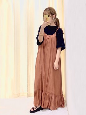 •ᴥ•  m i mさん（レディース・156cm）の秋コーディネート