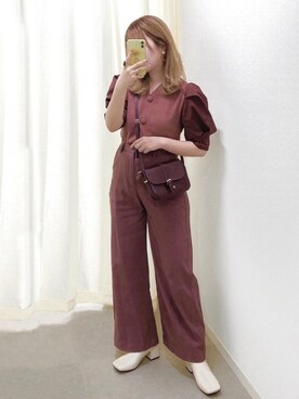 •ᴥ•  m i mさん（レディース・156cm）の秋コーディネート