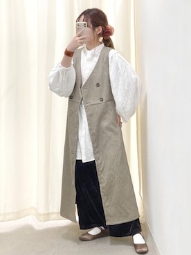 •ᴥ•  m i mさん（レディース・156cm）の春コーディネート