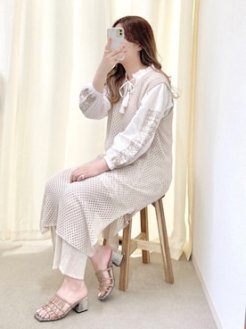 •ᴥ•  m i mさん（レディース・156cm）の春コーディネート