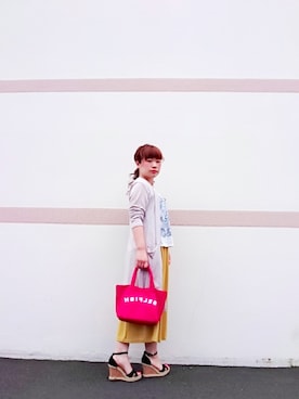 Yuuuccaさん（レディース・155cm）の夏コーディネート