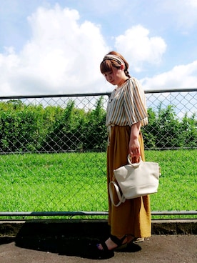 Yuuuccaさん（レディース・155cm）の夏コーディネート