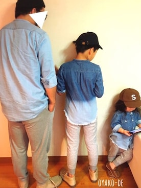 HALU ⑰⑨SENAさん(キッズ・90cm)の秋コーディネート