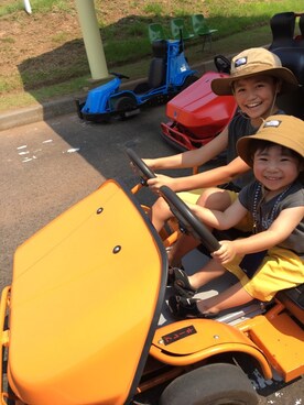 HALU ⑰⑨SENAさん（キッズ・90cm）の夏コーディネート