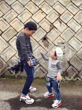 HALU ⑰⑨SENAさん（キッズ・147cm）の秋コーディネート